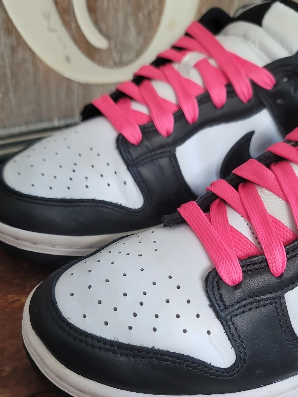 🔥 Nike Dunk Low 'Panda' Wmns 8, Good Condition, Fast Shipping